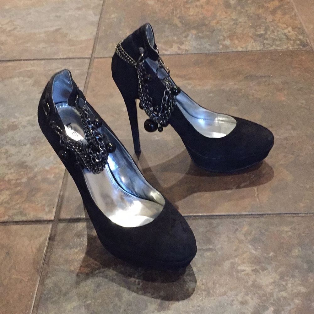 Black heels